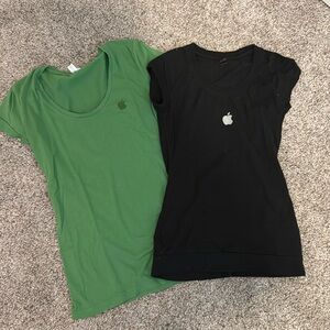 Bundle of 4 women’s size small Apple shirts